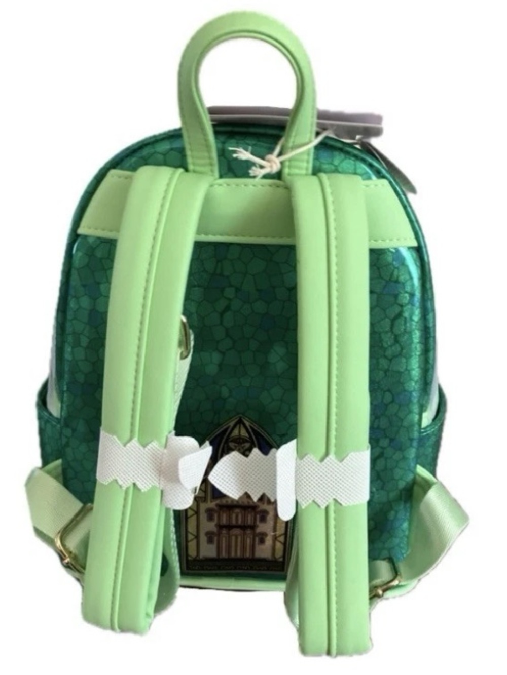 Loungefly Disney Princess and the Frog Tiana Stained Glass Mini Backpack NWT - Picture 5 of 8